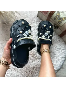 Saboti Papuci dama Negri XF54